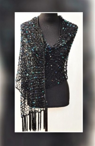 Beaded Shawl BDL-013P